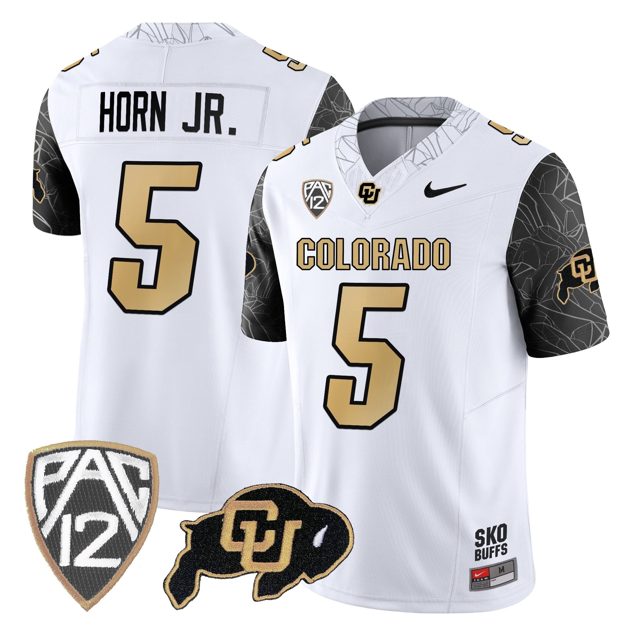 Men's Colorado Buffaloes Rocky Style Vapor Limited Jersey - All Stitched