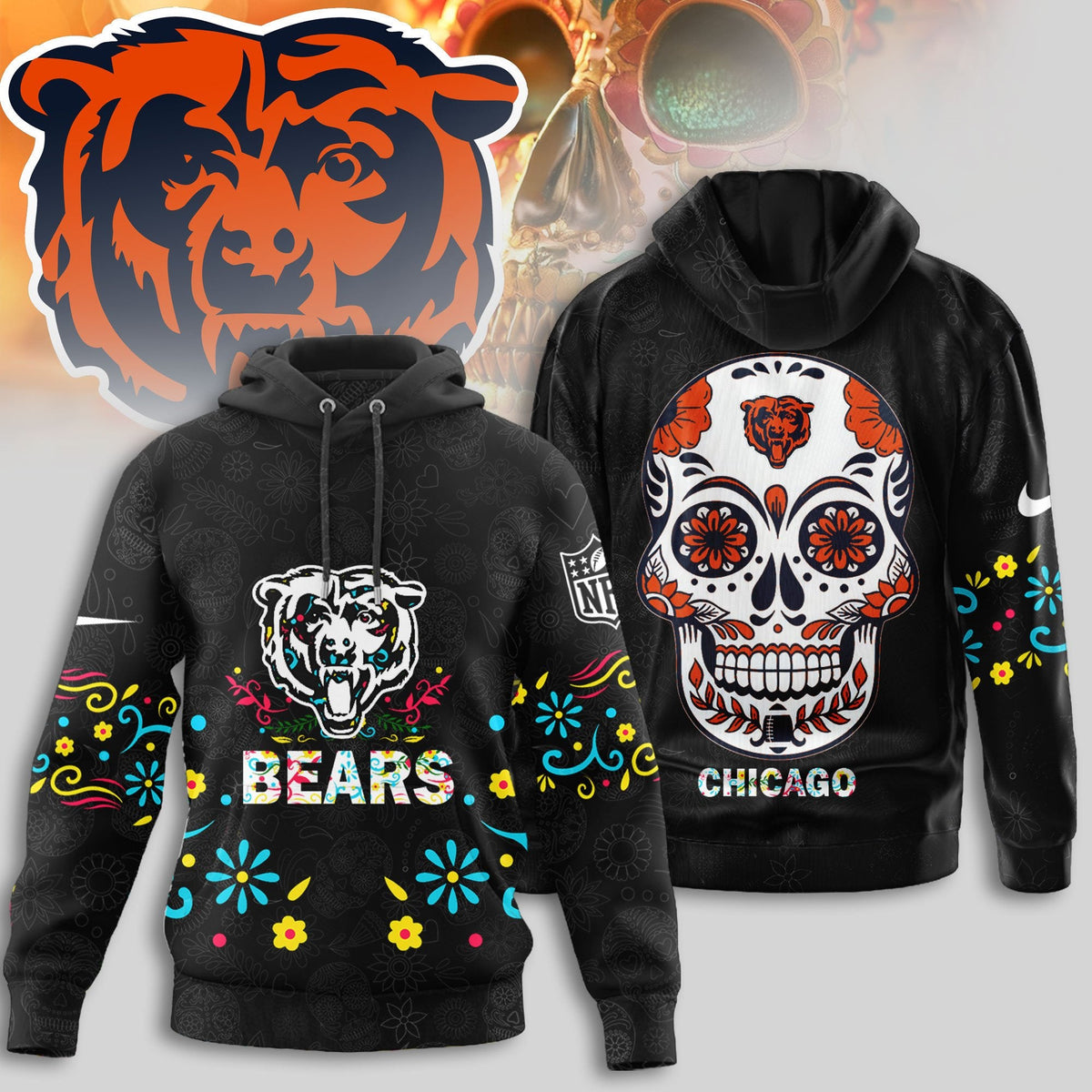 CHI | Premium Dia de los Muertos Limited Editions Hoodie MM