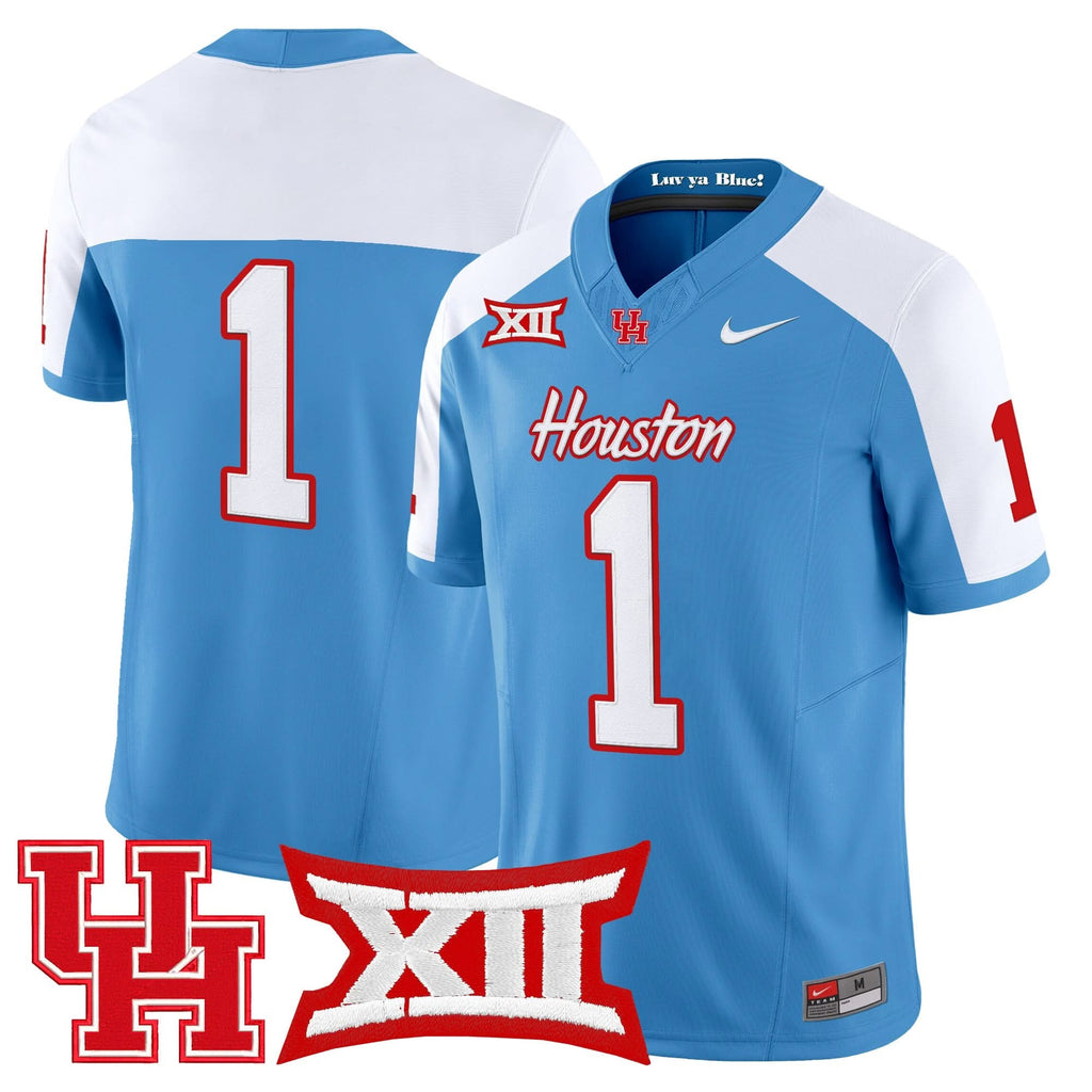 Houston Cougars 2025 Vapor Limited Jersey - All Stitched